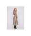 Robe chemise longue motif python et fils dorés IPOVA - Dona X Lisa-2