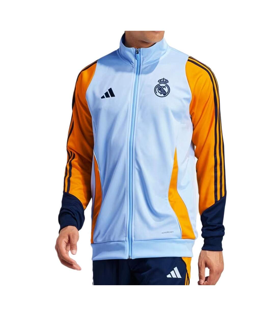 Real madrid survêtement bleu/orange homme adidas 24/25-1