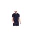 Mens Tchup Logo Oversized T-shirt Navy Boss-1