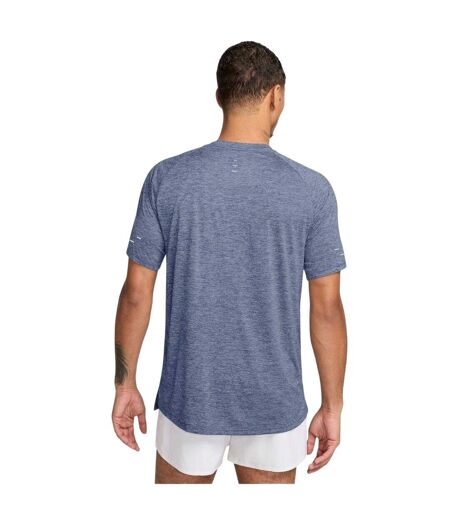 Haut Course À Pied Motif/style Foulée Homme Bleu Indigo Nike