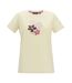 Womens/ladies Filandra Vx Shadow Flower T-shirt Light Vanilla Regatta-2
