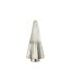 Sapin de Noël Déco Côtelé Althea 36cm Argent-1