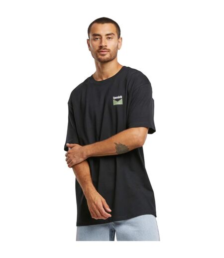 Mens Live Bold Oversized T-shirt Noir Mister Tee