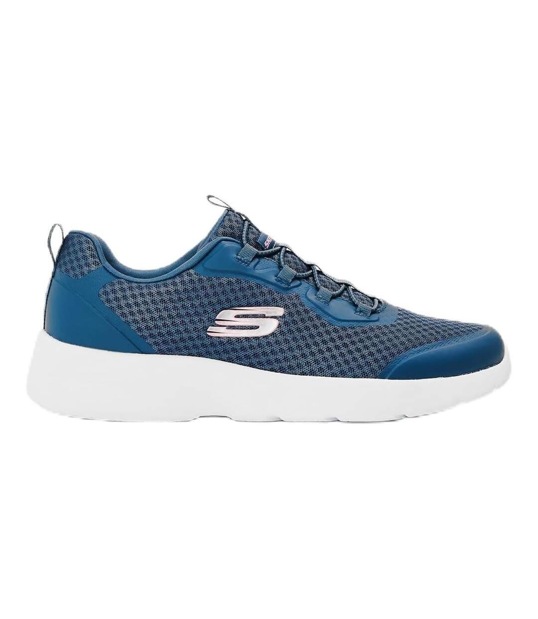 Womens/ladies Dynamight 2.0 Social Orbit Trainers Slate Skechers-1
