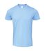 T-shirt Softstyle Homme Bleuet Clair Gildan-1