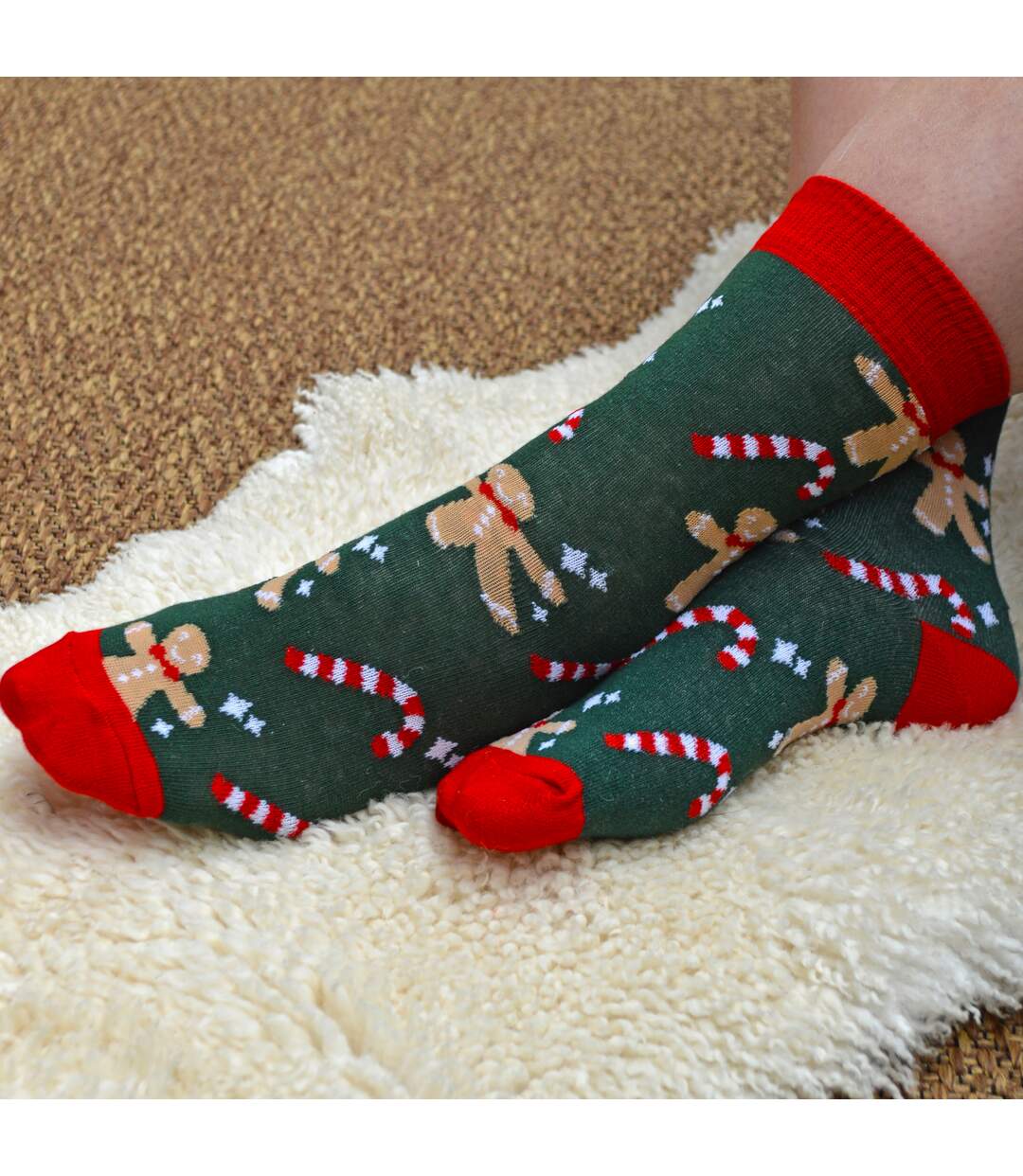 Ladies Novelty Festive Christmas Socks-4