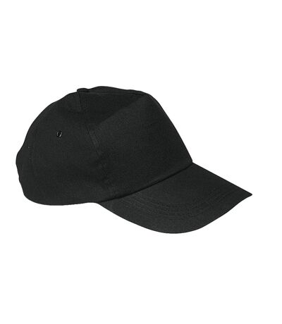 Glop Plain Baseball Cap Black MidOcean