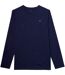 T-shirt Manches Longues Wmm00tlonm375 Homme Bleu Marine 4F-2