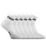 Lot de 6 paires de chaussettes quarter homme Freegun blanc Freegun-1