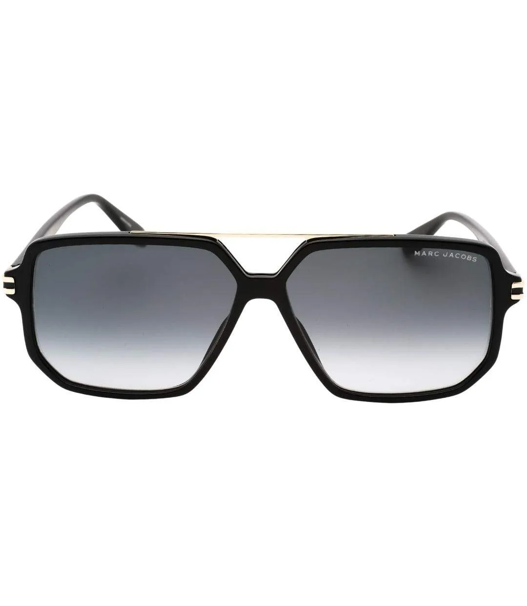 Lunettes De Soleil Motif/style Rectangulaire Homme Taille Unique Gris Foncé Marc Jacobs-1