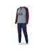 OZABI Pyjama Homme Doublé Polaire Broderie New York City-1