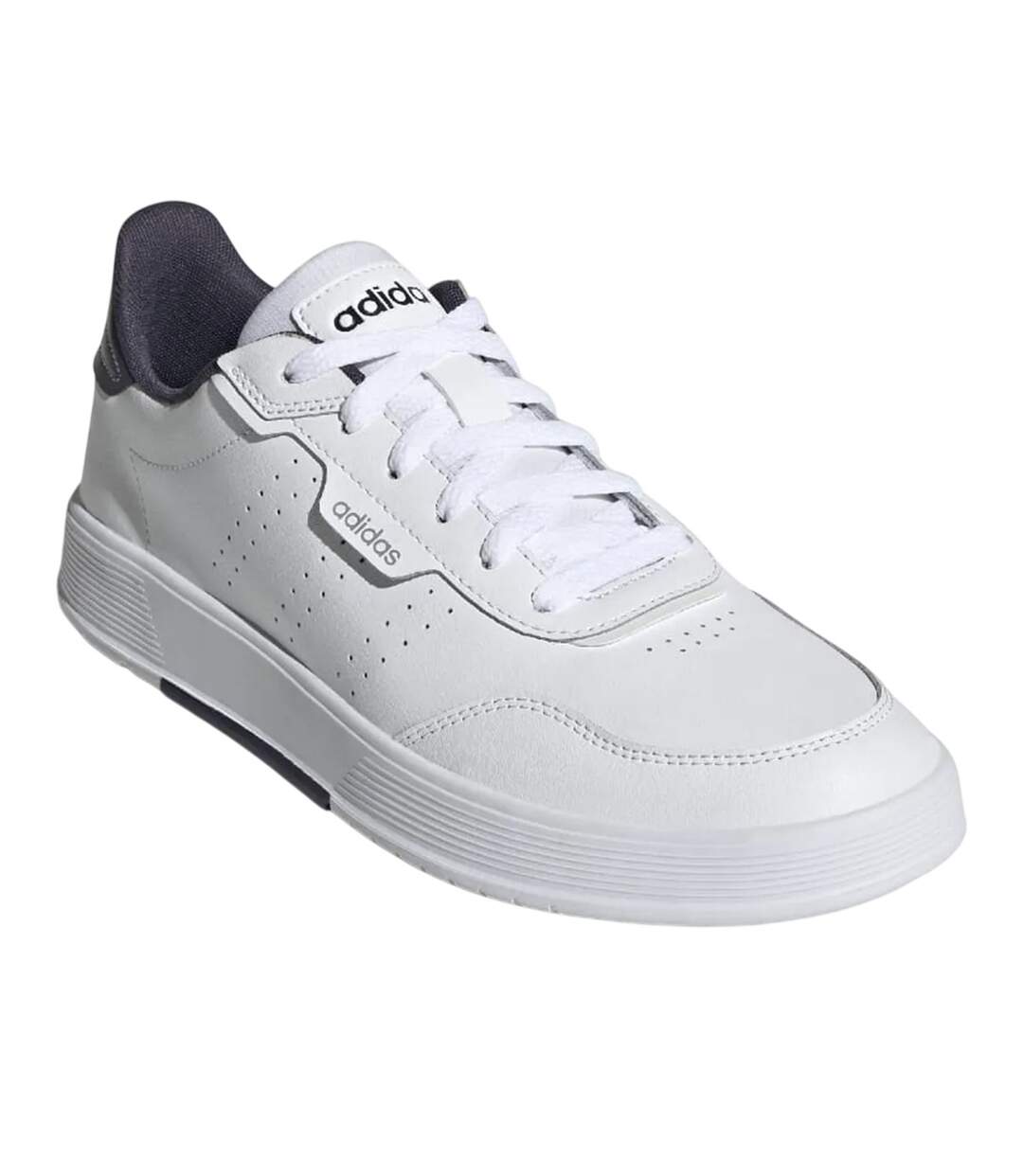 Tennis courtphase homme blanc / bleu marine Adidas-1