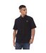 Chemise homme noir Fred Perry-1