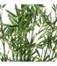 Plante Artificielle en Pot Bambou 183cm Vert & Noir-2