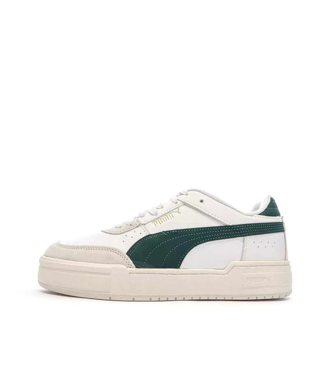 Baskets blanc/vert homme puma ca pro sport mix-1