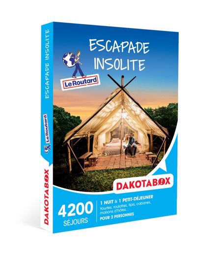 Escapade insolite - DAKOTABOX - Coffret Cadeau Séjour