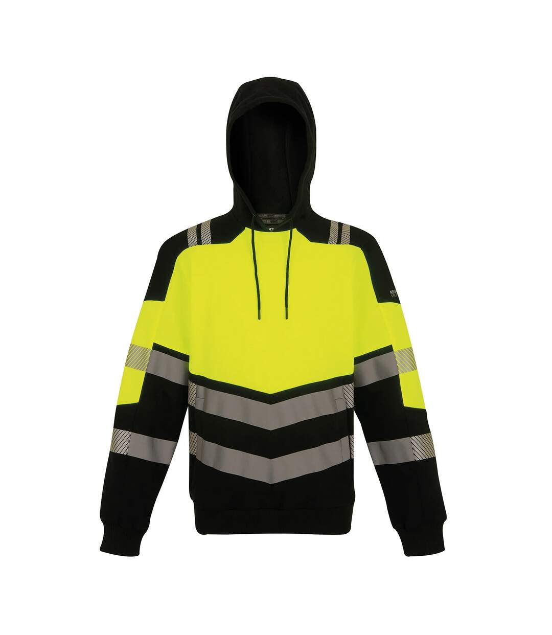 Sweat À Capuche X-pro Class Adulte Noir Jaune Regatta Professional-2