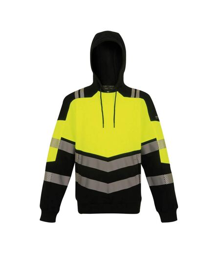 Sweat À Capuche X-pro Class Adulte Noir Jaune Regatta Professional
