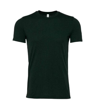 Adults unisex heather cvc t-shirt emerald green heather Bella + Canvas