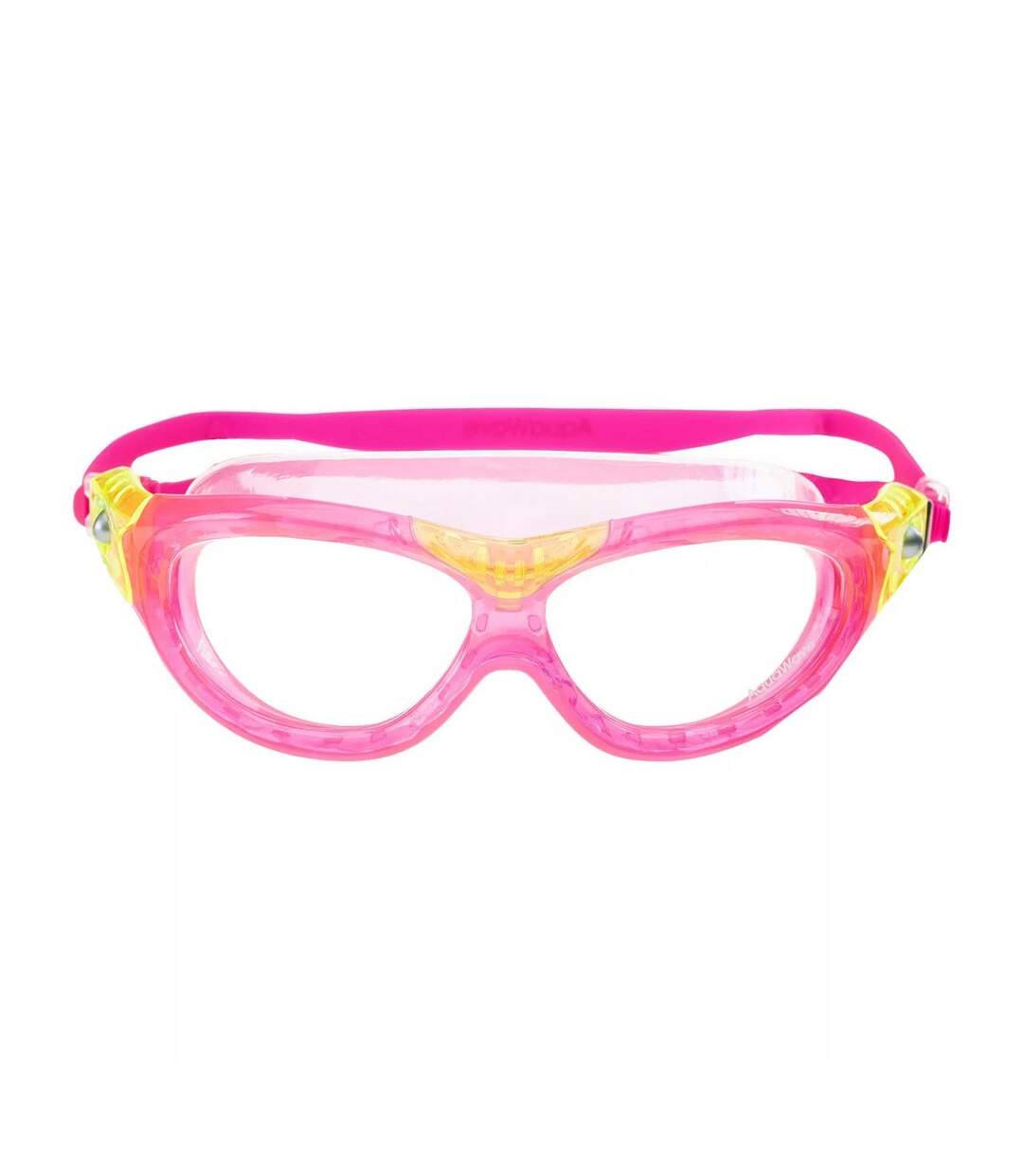 Aquawave - Lunettes de natation FLEXA - Enfant (Rose / Jaune / Transparent) - UTIG2712-1