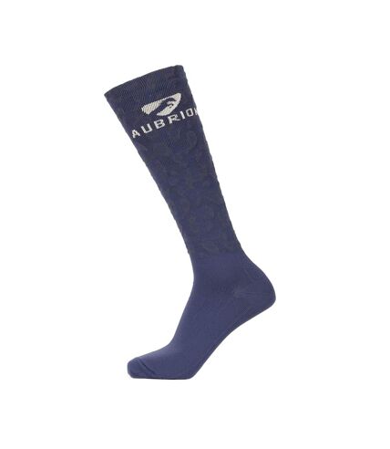 Chaussettes pour bottes performance adulte bleu foncé Aubrion