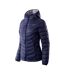 Doudoune Motif/style Matelassé Nahia Femme Bleu Foncé Gris Hi-Tec-3