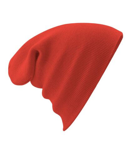 Bonnet adulte rouge feu Beechfield