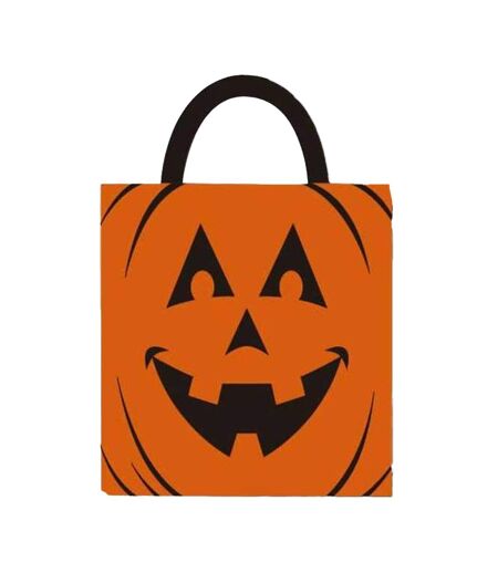 Tote Bag Motif/style Citrouille Taille Unique Orange Noir Fiestas Guirca