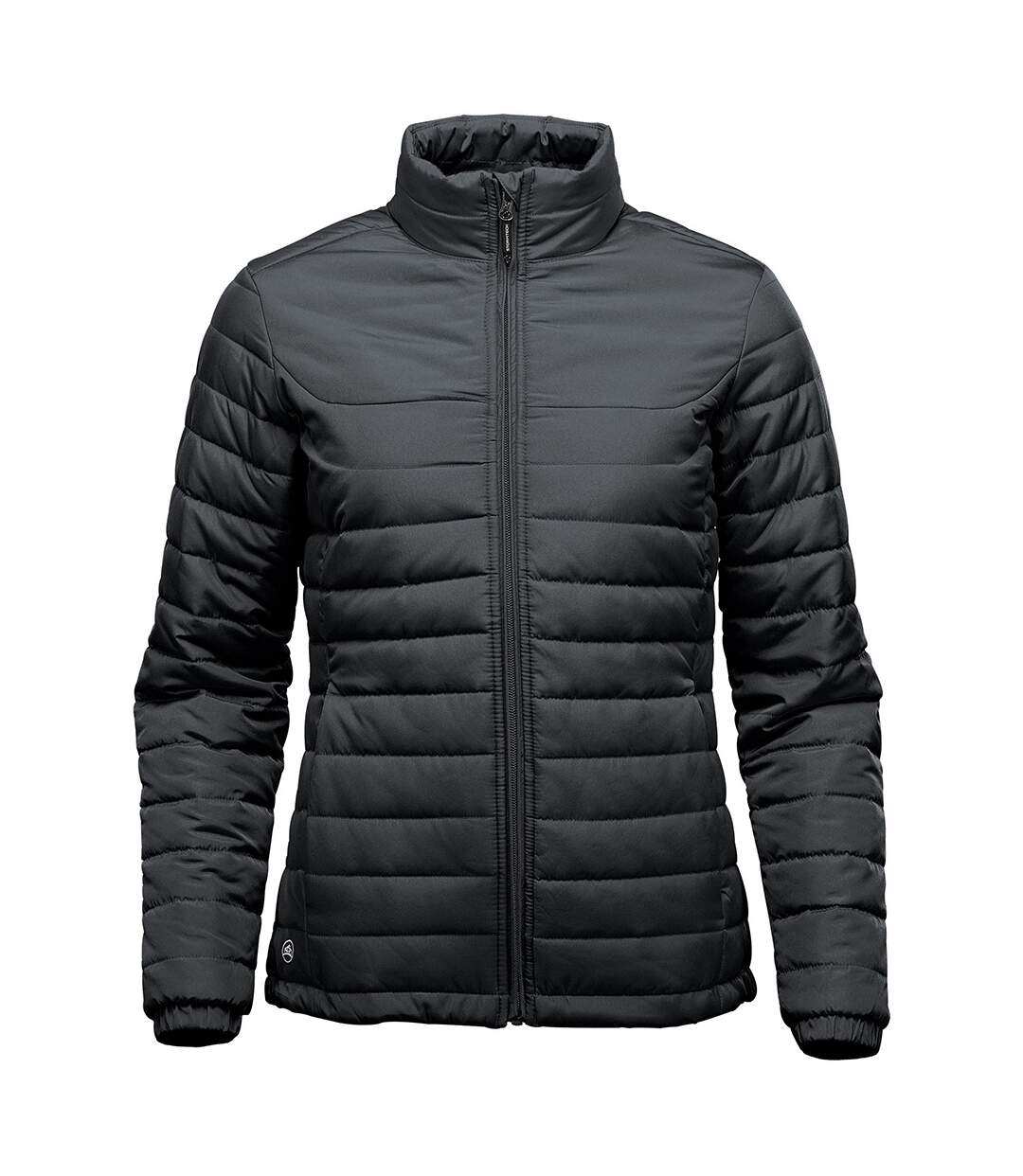 Womens/ladies Nautilus Quilted Padded Jacket Black Stormtech-1