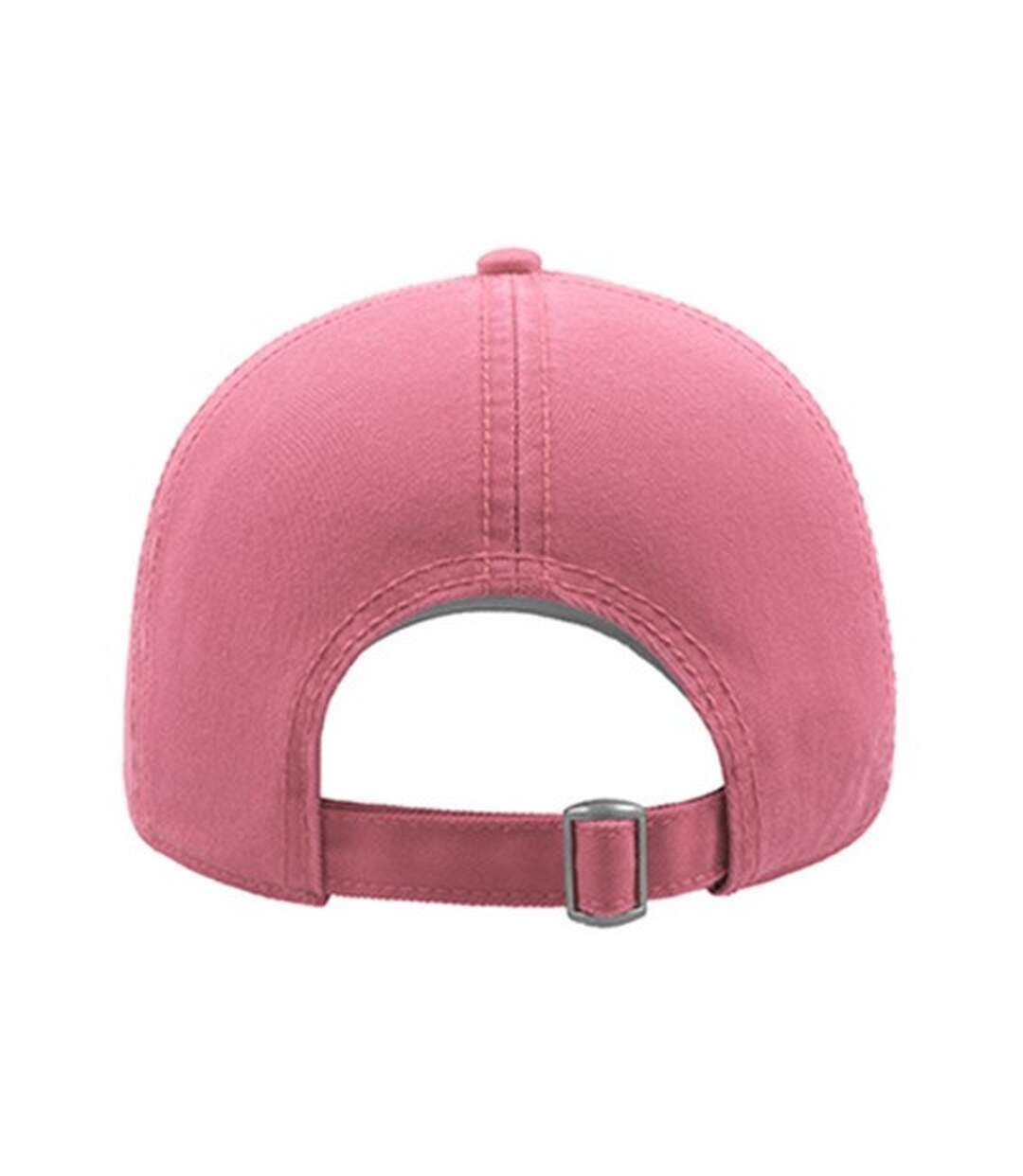 Casquette 6 panneaux action mixte rose Atlantis-2