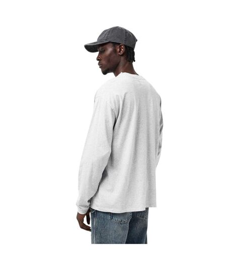Mens Regular Long-sleeved T-shirt Ice Grey Marl Represent