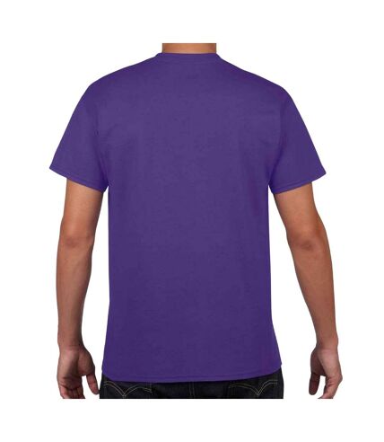 Mens heavy cotton t-shirt lilac Gildan