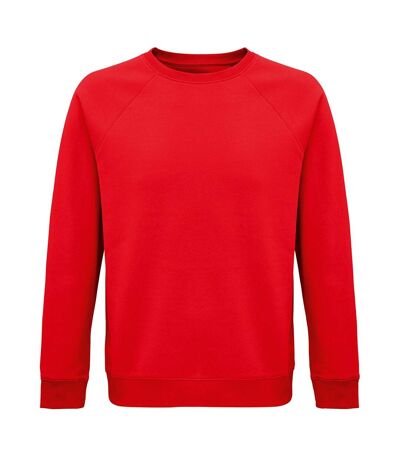 SOLS Unisex Adult Space Raglan Sweatshirt (Red) - UTPC4314