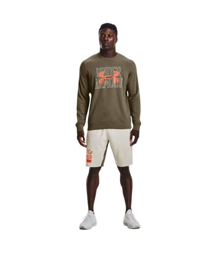 Sweat Rival Terry Homme Vert Under Armour