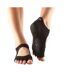 Chaussettes à demi-orteils antidérapantes bellarina femme noir Toesox-1