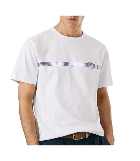 T-shirt blanc homme pepe jeans tad - l