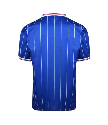 T-shirt Motif/style Rangers Fc Adulte Bleu Score Draw