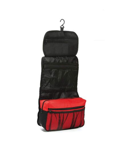 Bristol Sac De Toilette Repliable 4 Litres Taille Unique Rouge Noir Shugon