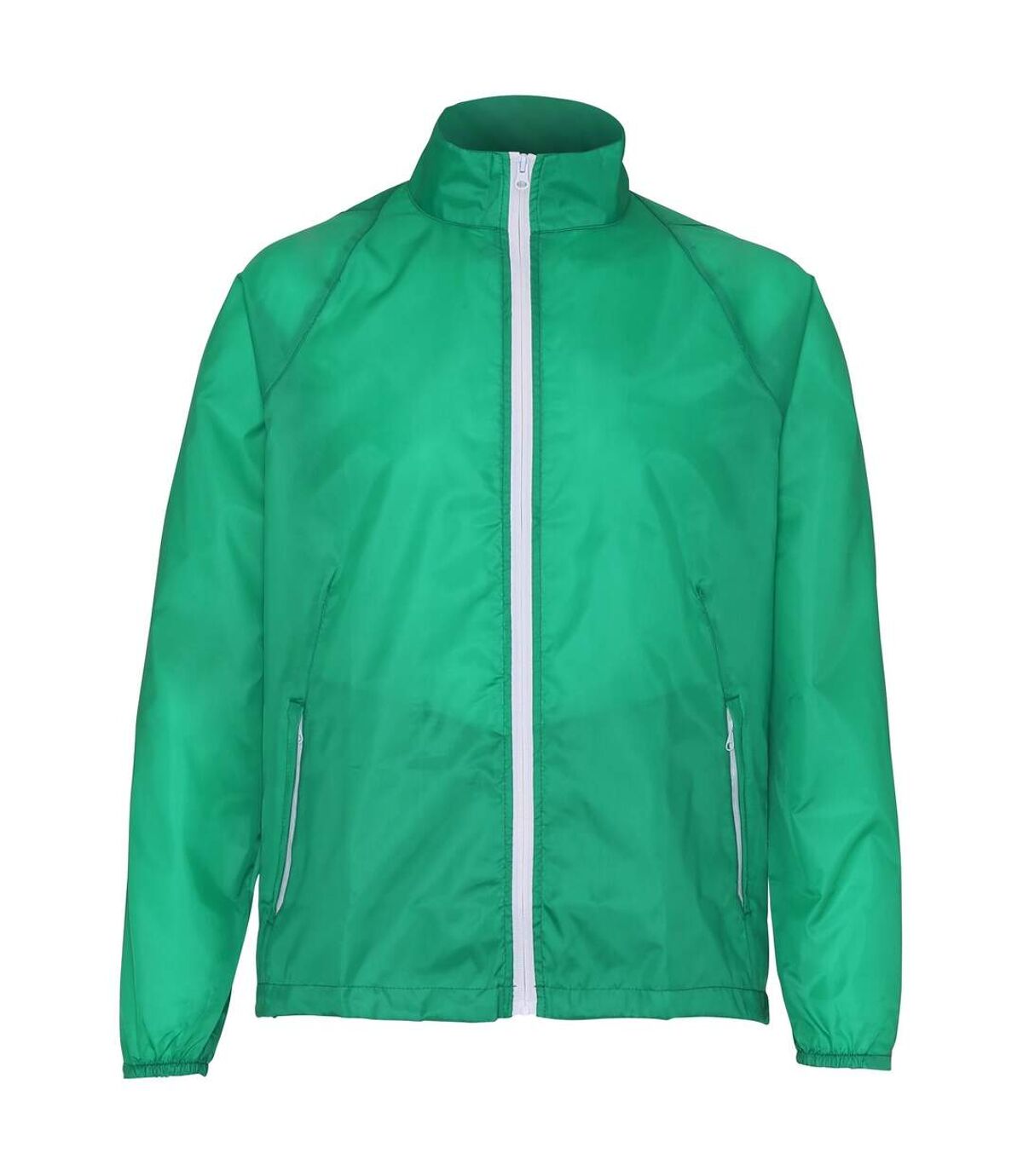 2786 - Veste de pluie légère - Homme (Bordeaux/Blanc) - UTRW2501