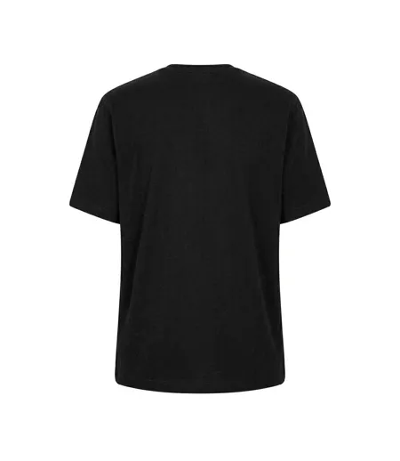 T-shirt Motif/style Logo Brodé Homme Noir Maison Kitsuné