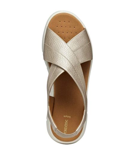 Sandales D Dandra Femme Doré Clair Geox