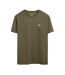 T-shirt kaki homme teddy smith total 1-1