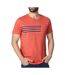 T-Shirt rouge homme tbs recif - l-1