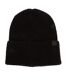 Mens Turned Up Cuff Beanie Black Adidas-1