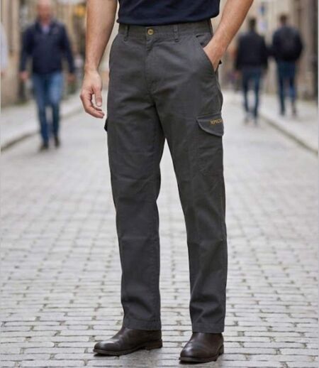 WINCHESTER WILD1G — Pantalon gris anthracite : confort et respirabilité au quotidien