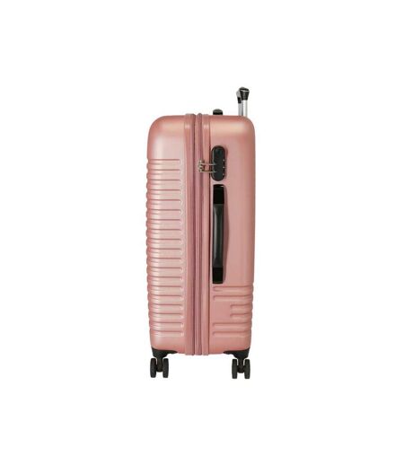 Roll Road - Valise extensible 70cm India - rose nude - 9489