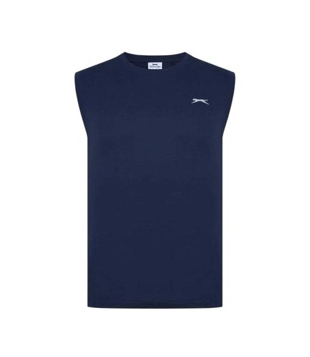 Débardeur Motif/style Logo Homme Bleu Marine Slazenger