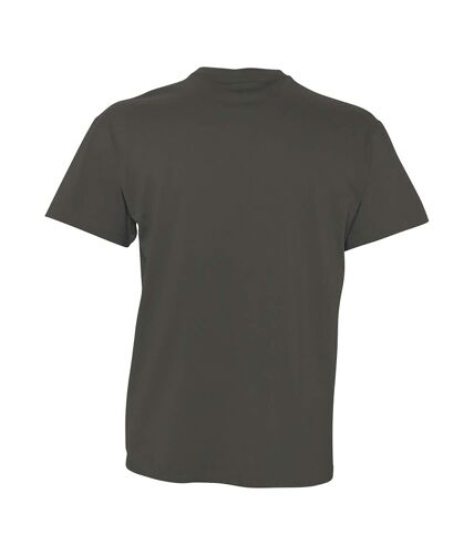 SOLS Mens Victory V Neck Short Sleeve T-Shirt (Dark Grey)