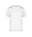 T-shirt Course À Pied Homme Blanc James And Nicholson-1