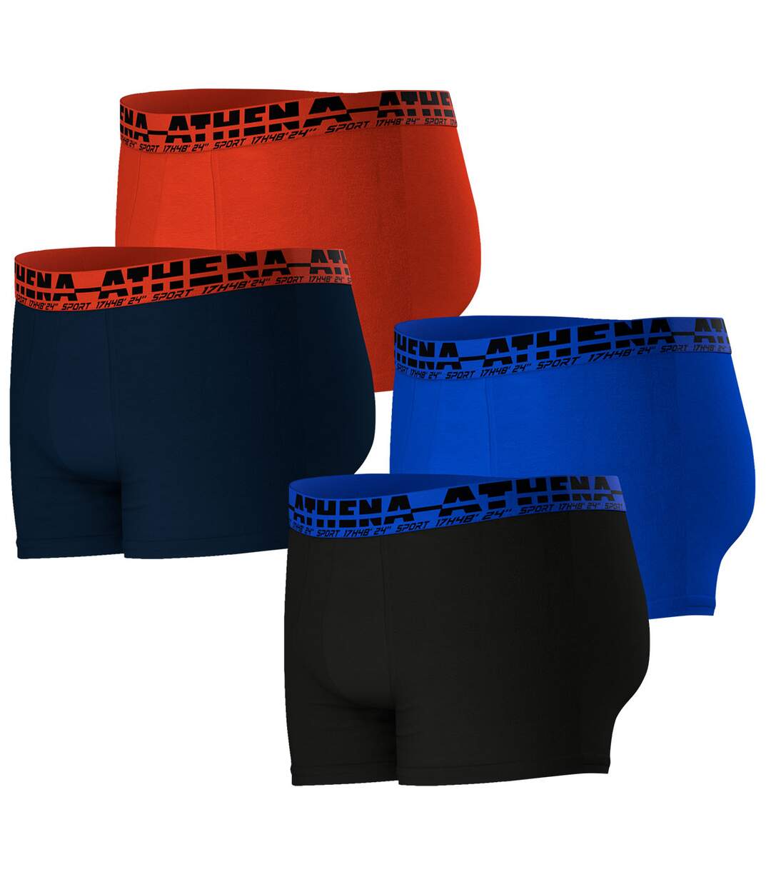Lot de 4 boxers homme Easy Sport Athena-1